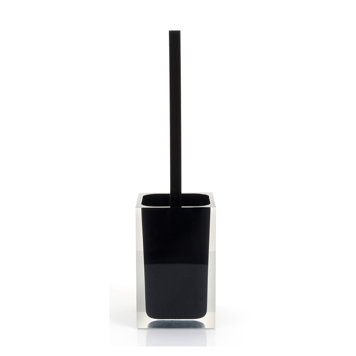 gedy-rainbow-porte-brosse-wc-noir-poser image 1