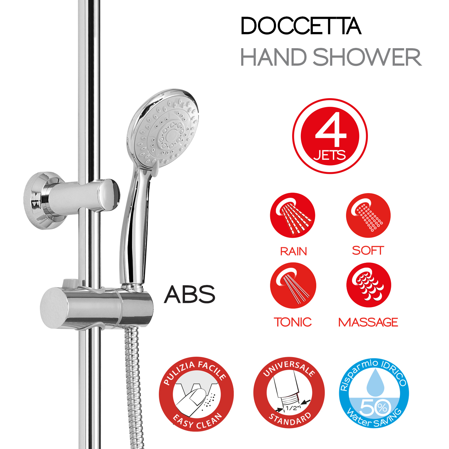 gedy-easy-02-colonne-de-douche-chrome-r-glable image 4