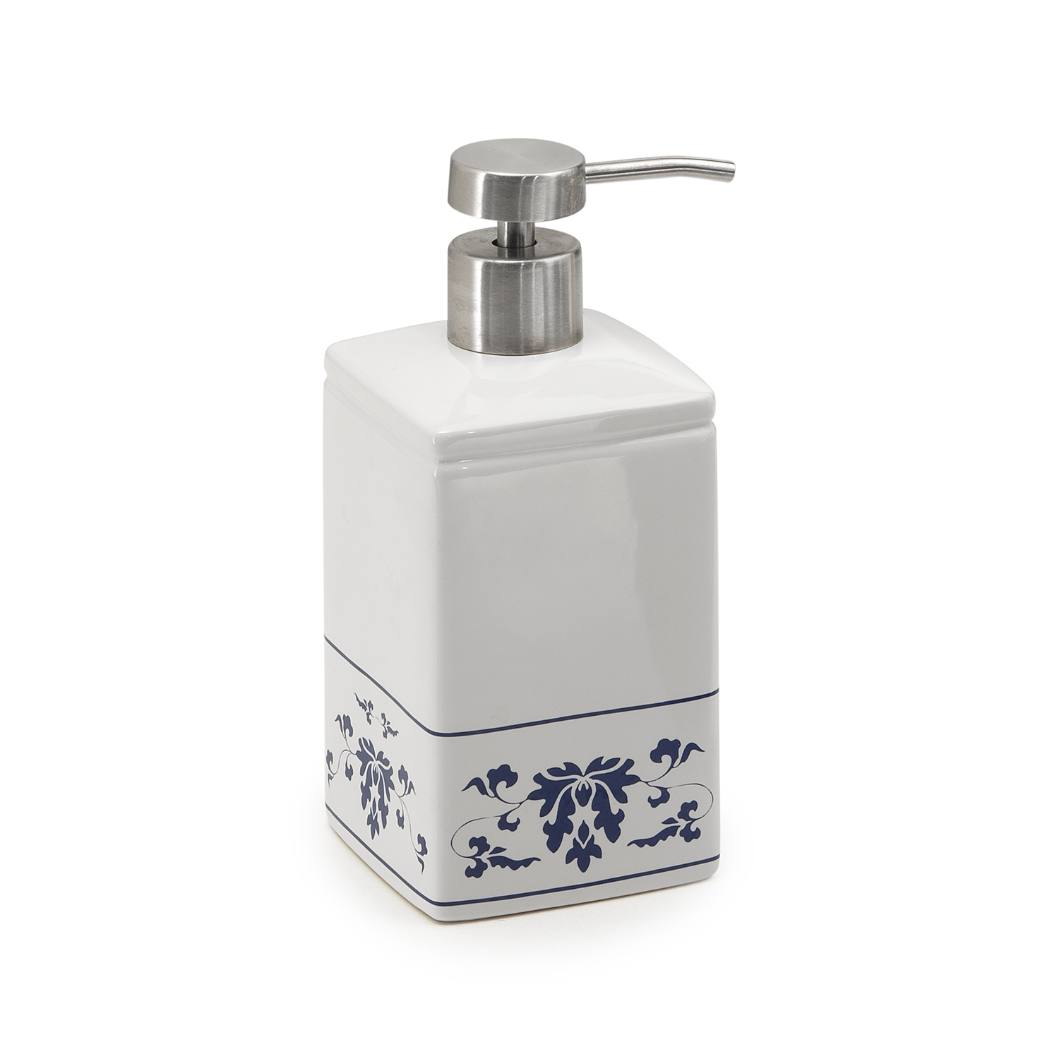 gedy-cixi-distributeur-savon-blanc-bleu-poser image 3