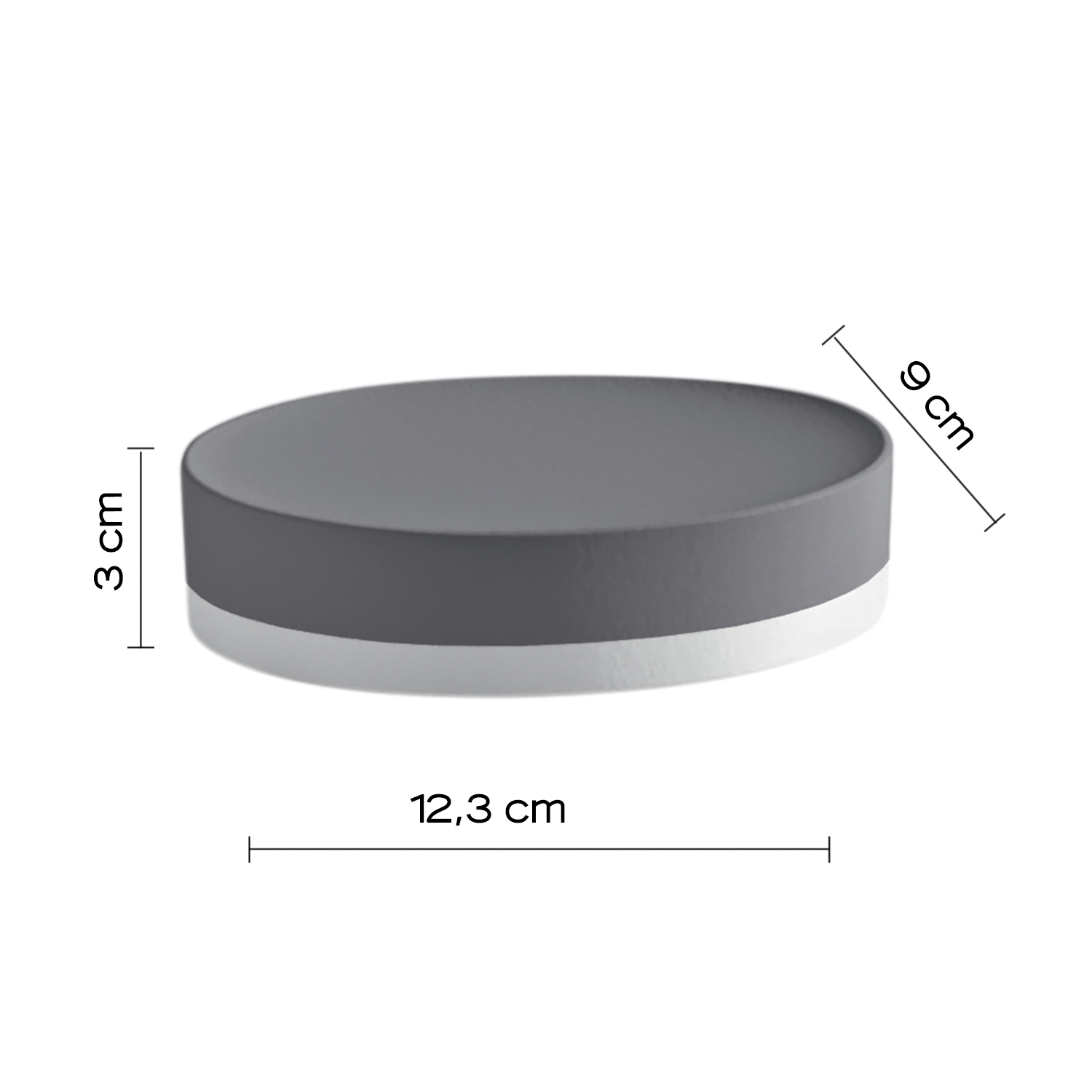 gedy-new-mizar-porte-savon-gris-poser image 2