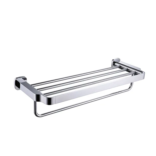 hudor-essential-porte-serviette-mural-chrom-inox image 1