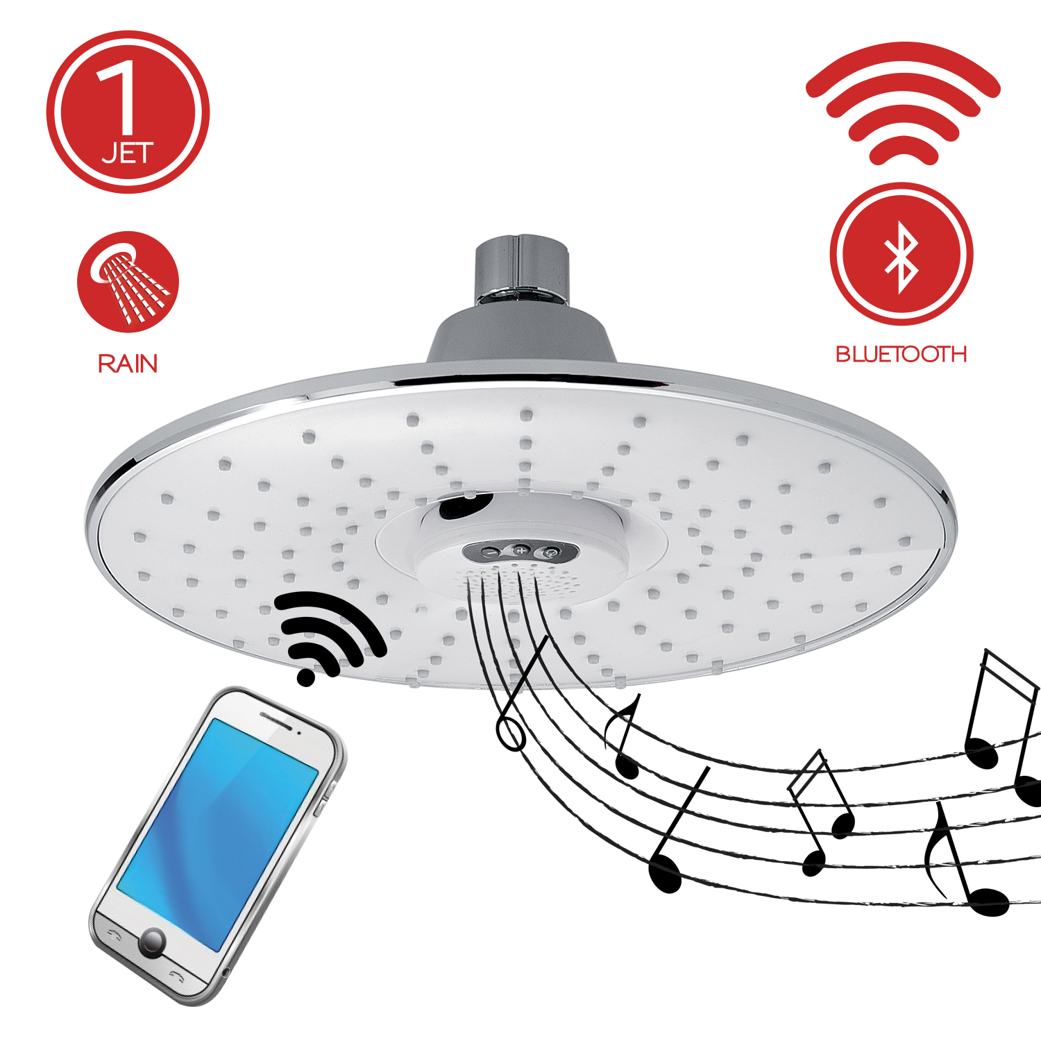 gedy-music-00-pommeau-douche-blanc-chrome image 4