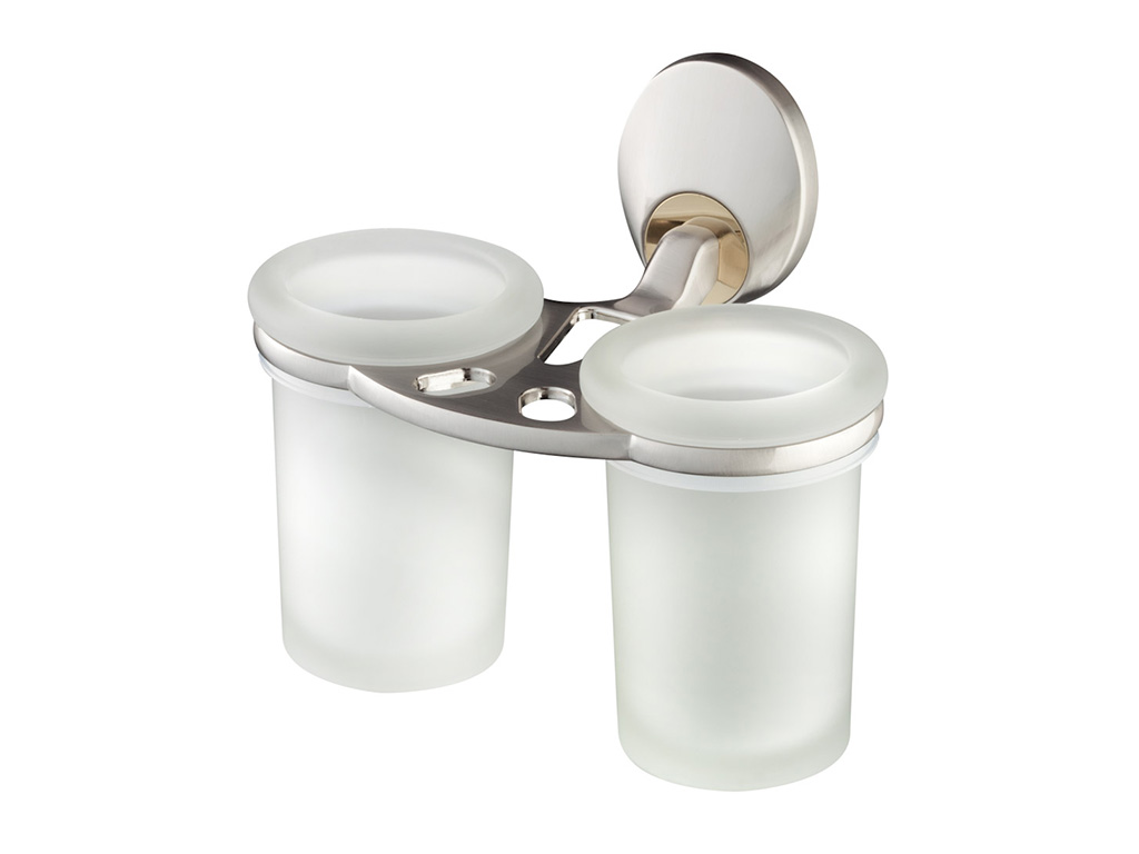 bisk-passion-porte-verre-double-gobelet-salle-de-bain image 1