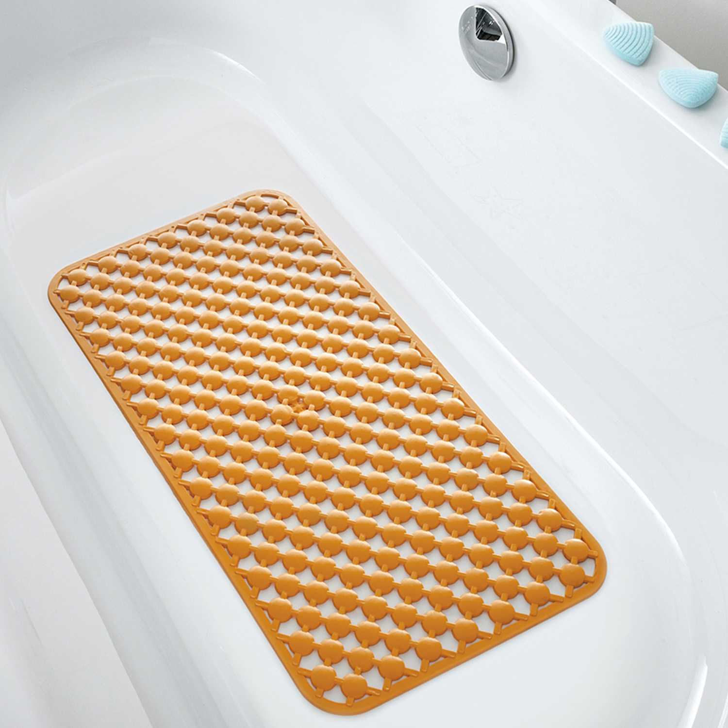 gedy-geo-tapis-de-baignoire-antid-rapant-36x71-cm-orange image 3
