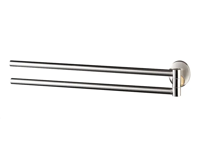 bisk-passion-porte-serviettes-2-barres-mobiles-chrome image 1