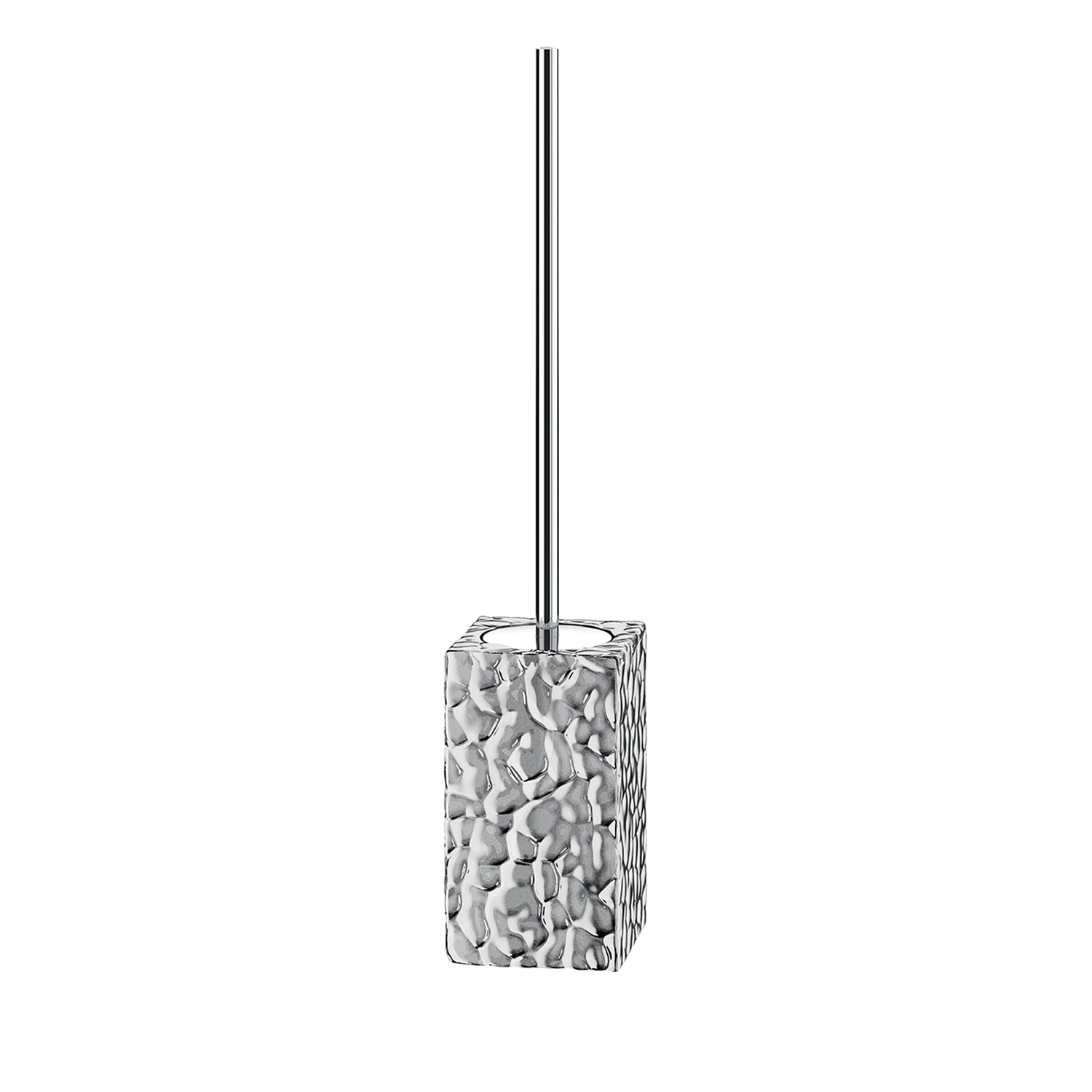gedy-new-martina-porte-brosse-wc-argent-poser image 1
