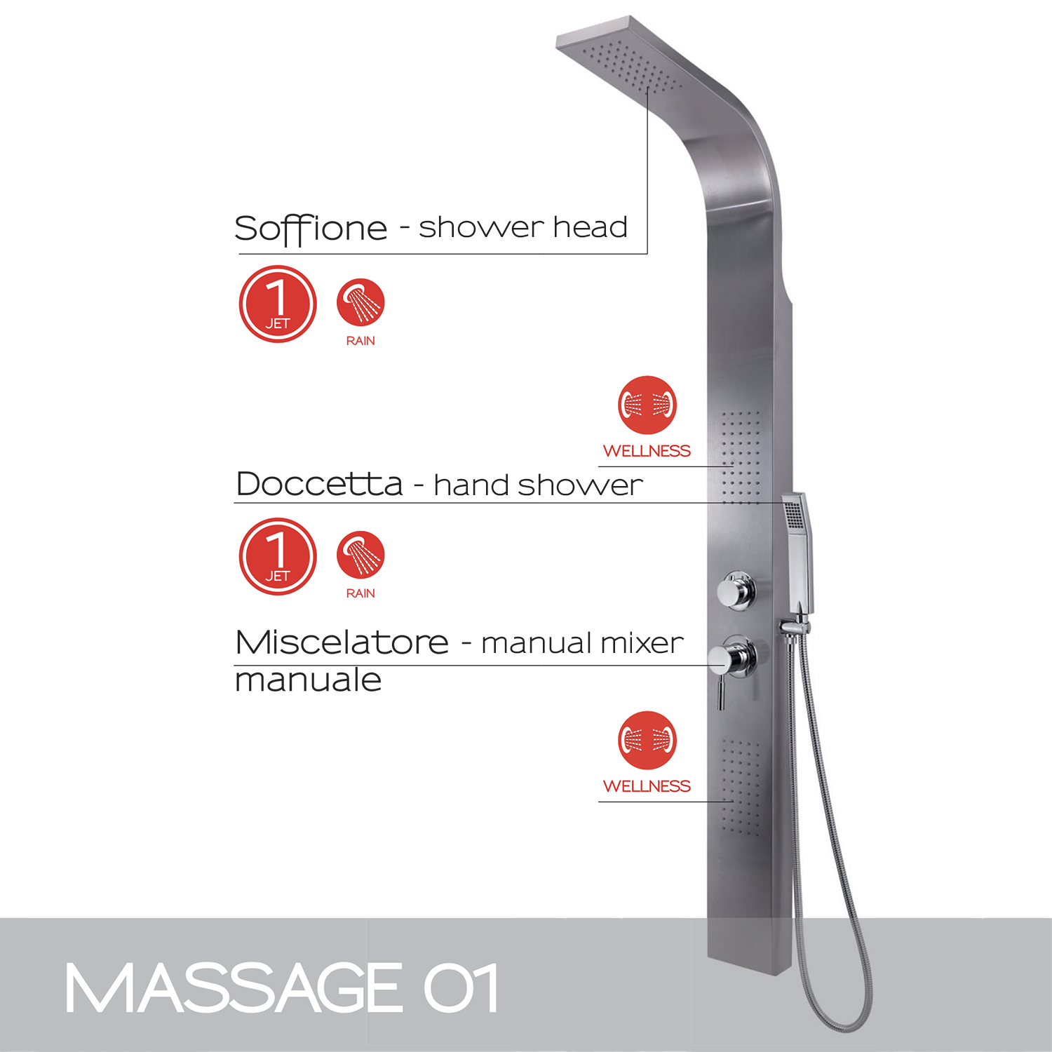gedy-massage-1-panneau-douche-inox-multifonction image 6