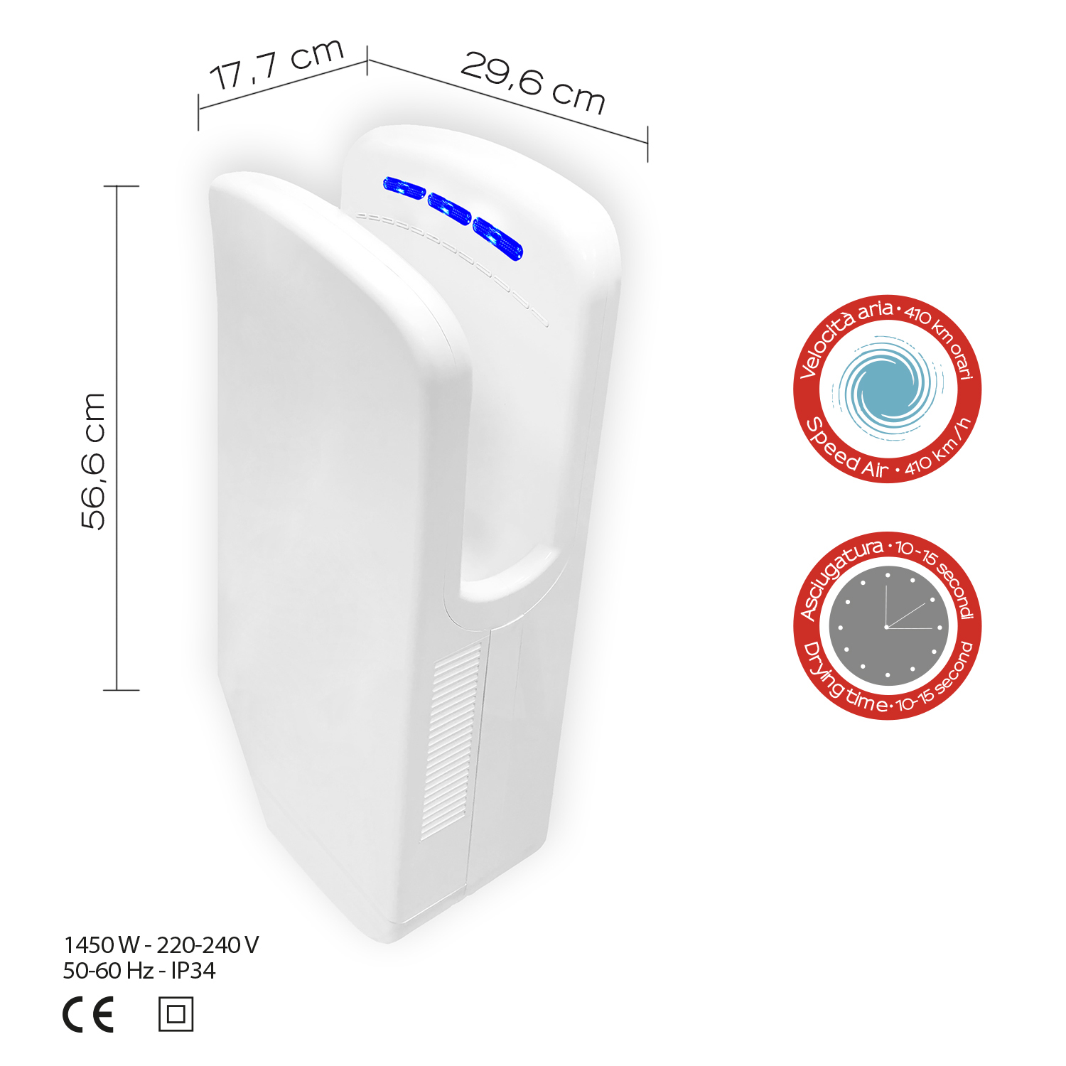 gedy-diablo-s-che-mains-lectrique-blanc-cellule image 2