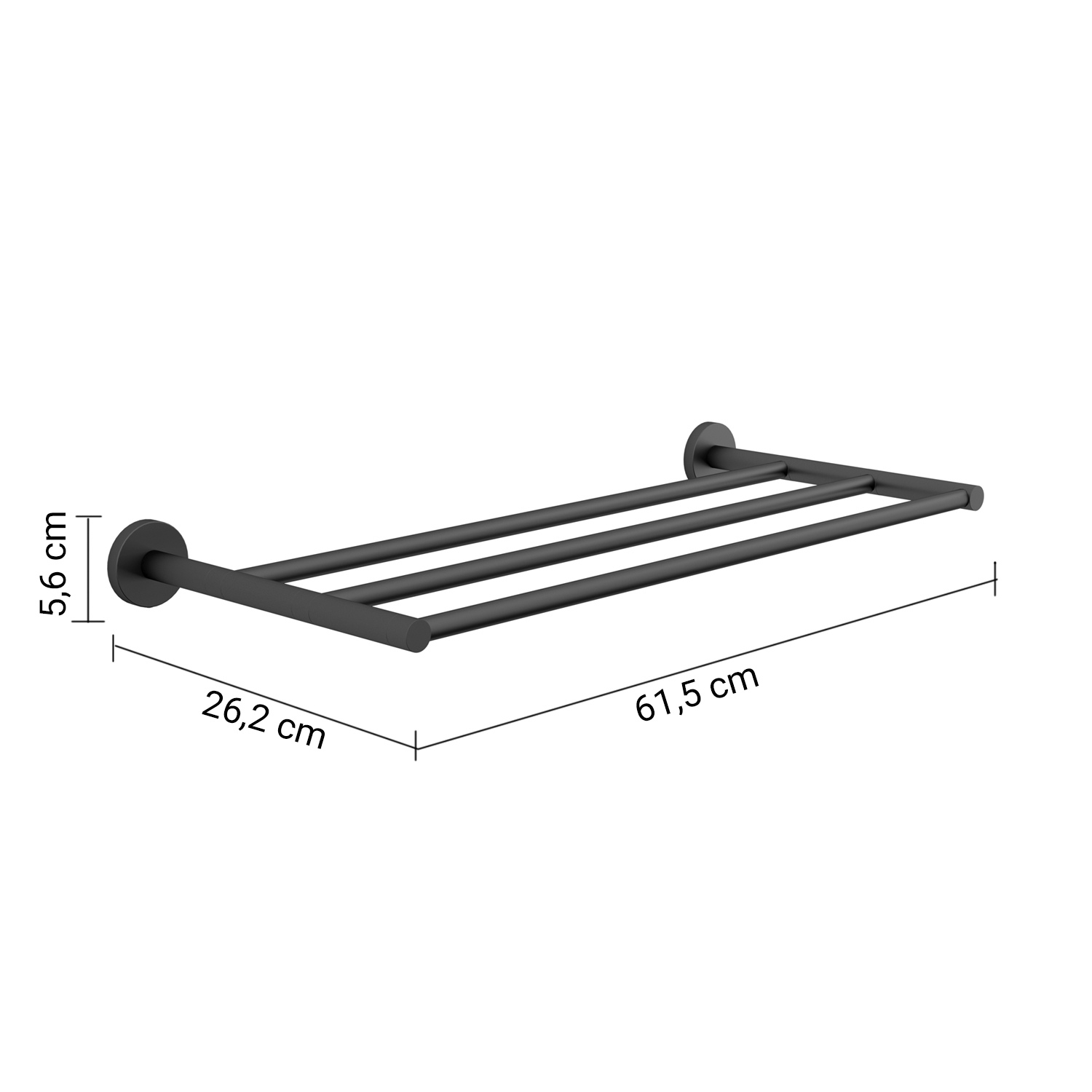 gedy-contract-felce-tag-re-porte-serviettes-noir-mat image 2