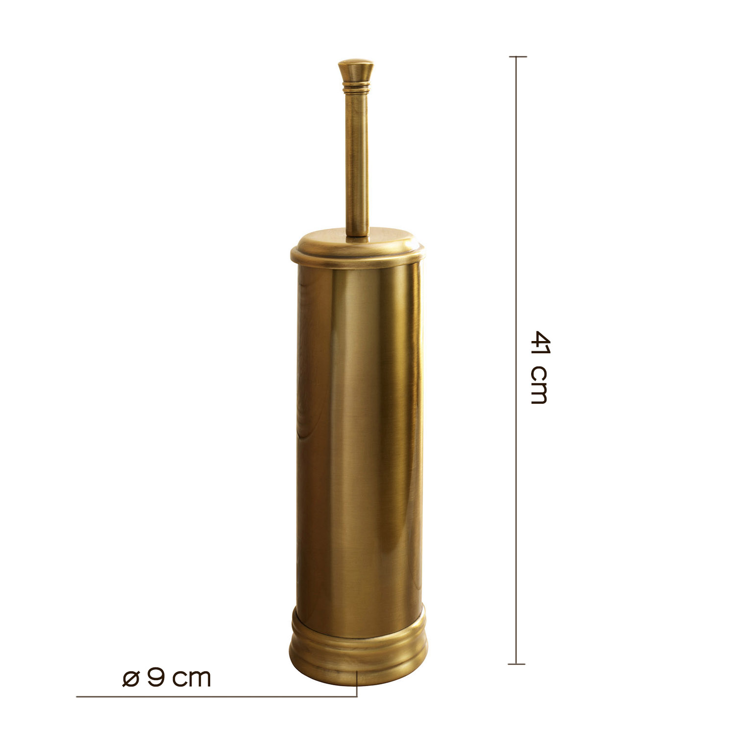 gedy-romance-brosse-wc-bronze image 2