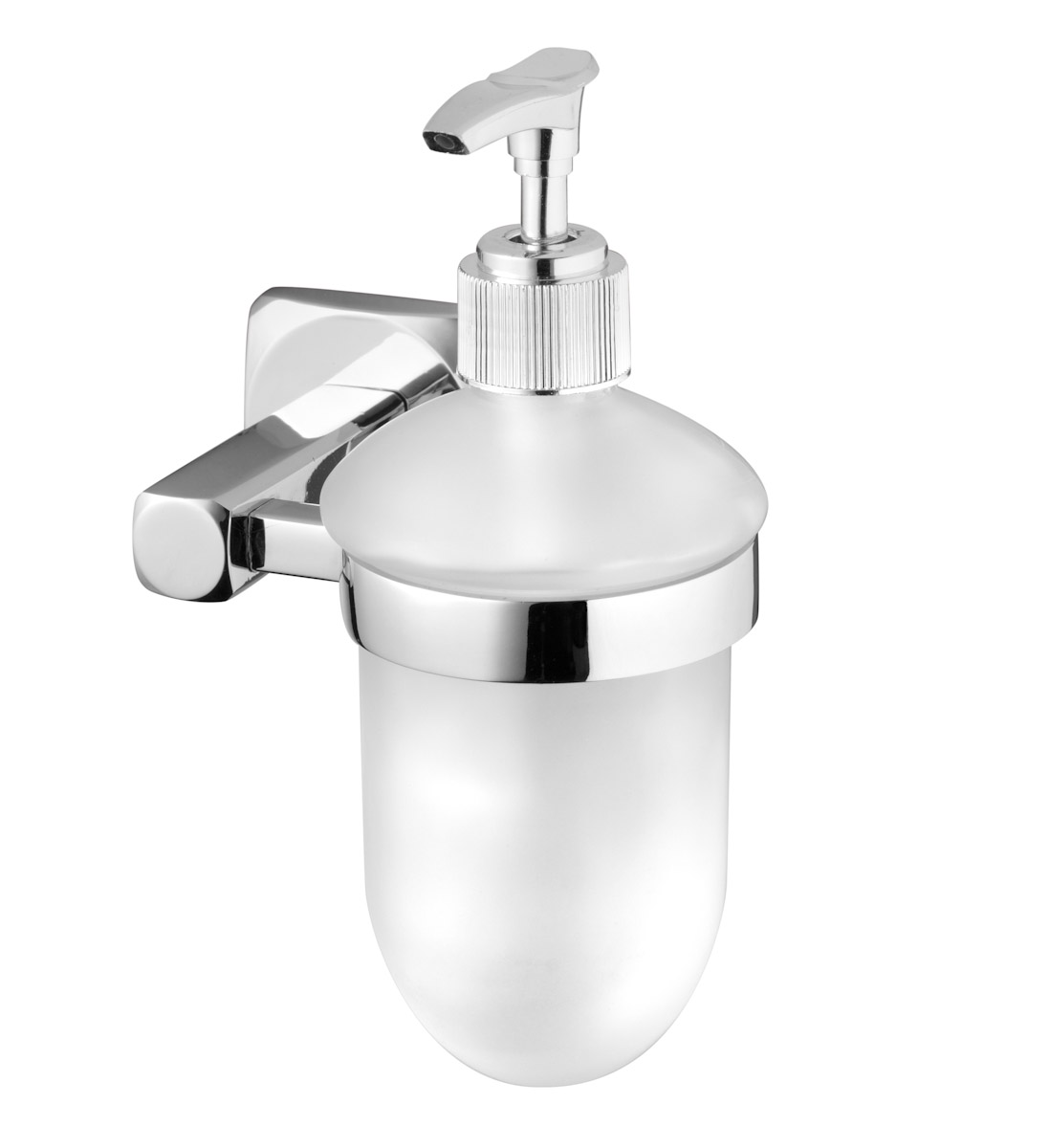 bisk-ice-distributeur-savon-liquide-verre-poser image 1