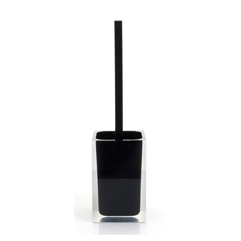 gedy-rainbow-porte-brosse-wc-noir-poser image 1