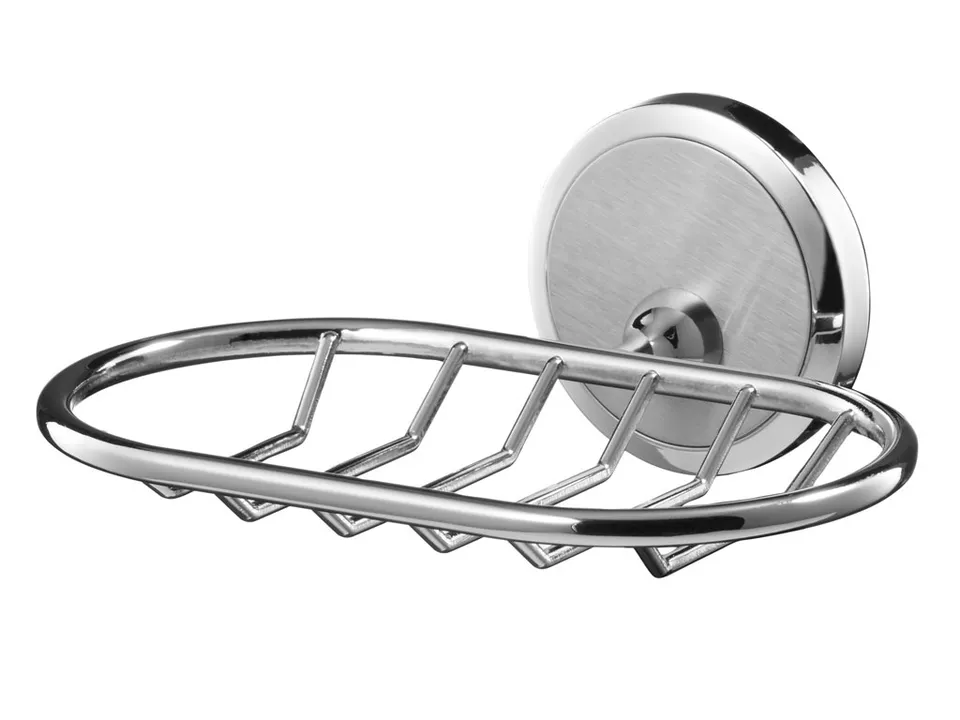 bisk-sensation-porte-savon-douche-grille-chrome image 1