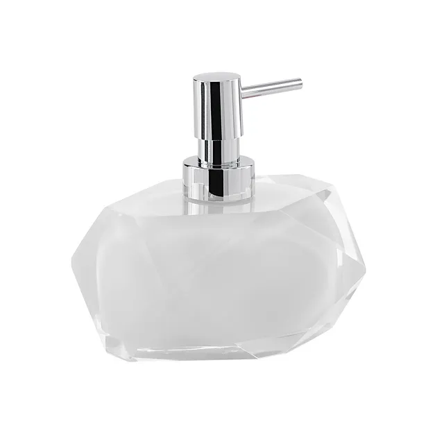 gedy-chanelle-distributeur-de-savon-blanc-poser image 1