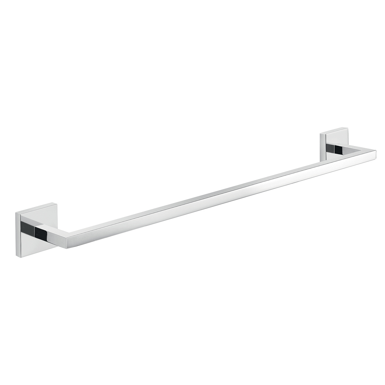 gedy-elba-porte-serviettes-50-cm-chrom-mural-vis image 1