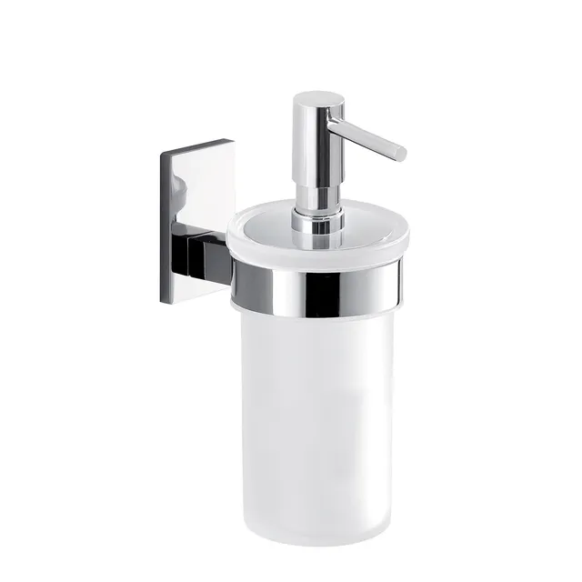gedy-maine-distributeur-de-savon-mural-chrome image 1