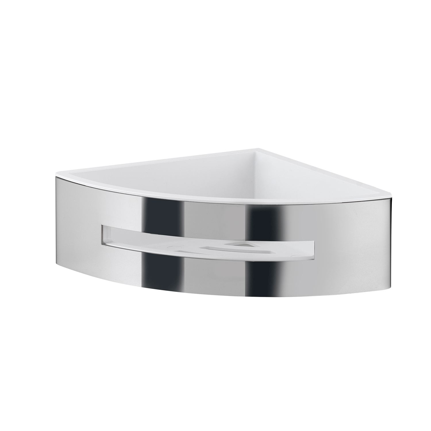 gedy-poseidon-panier-de-douche-angle-blanc-poli image 1