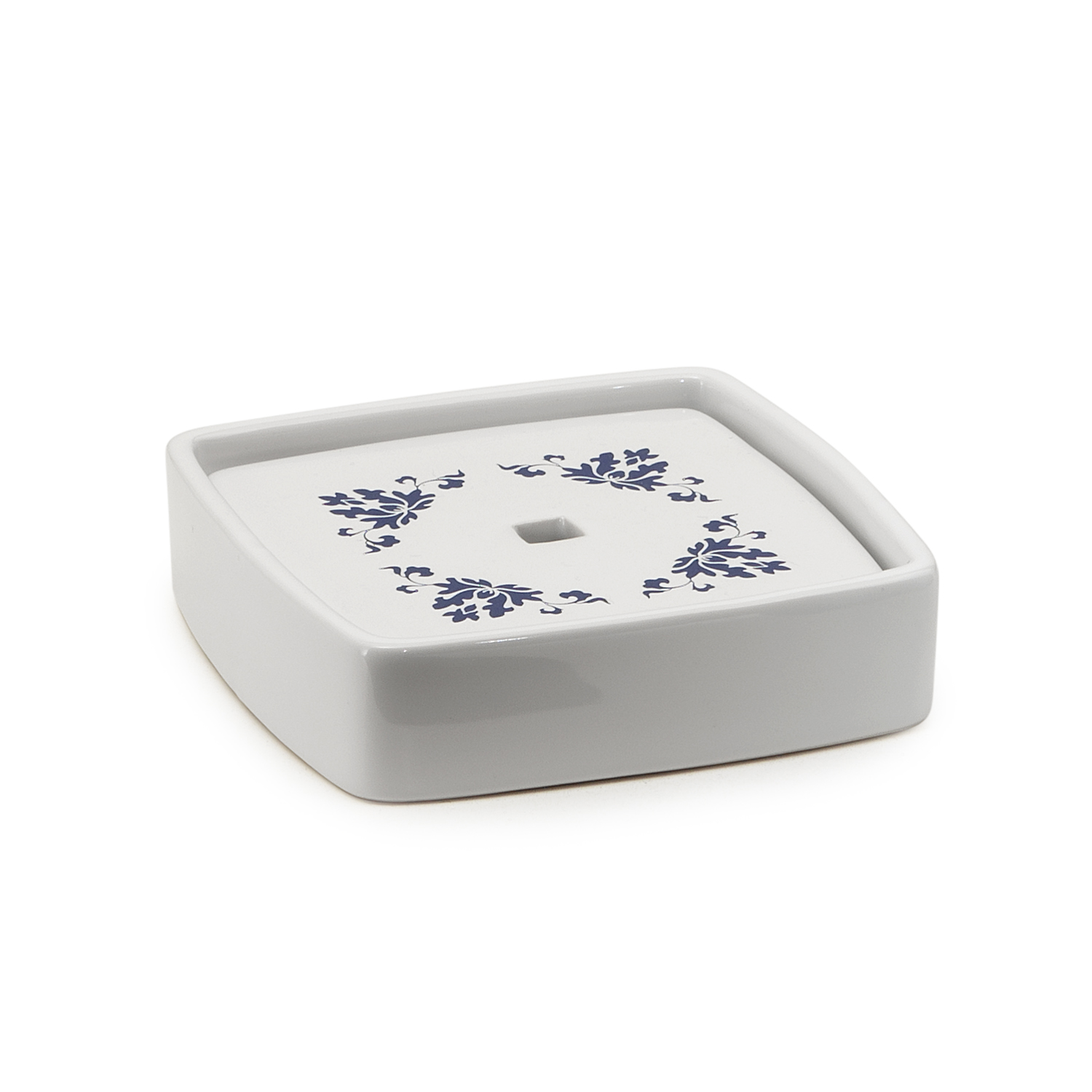 gedy-cixi-porte-savon-blanc-bleu-poser image 1