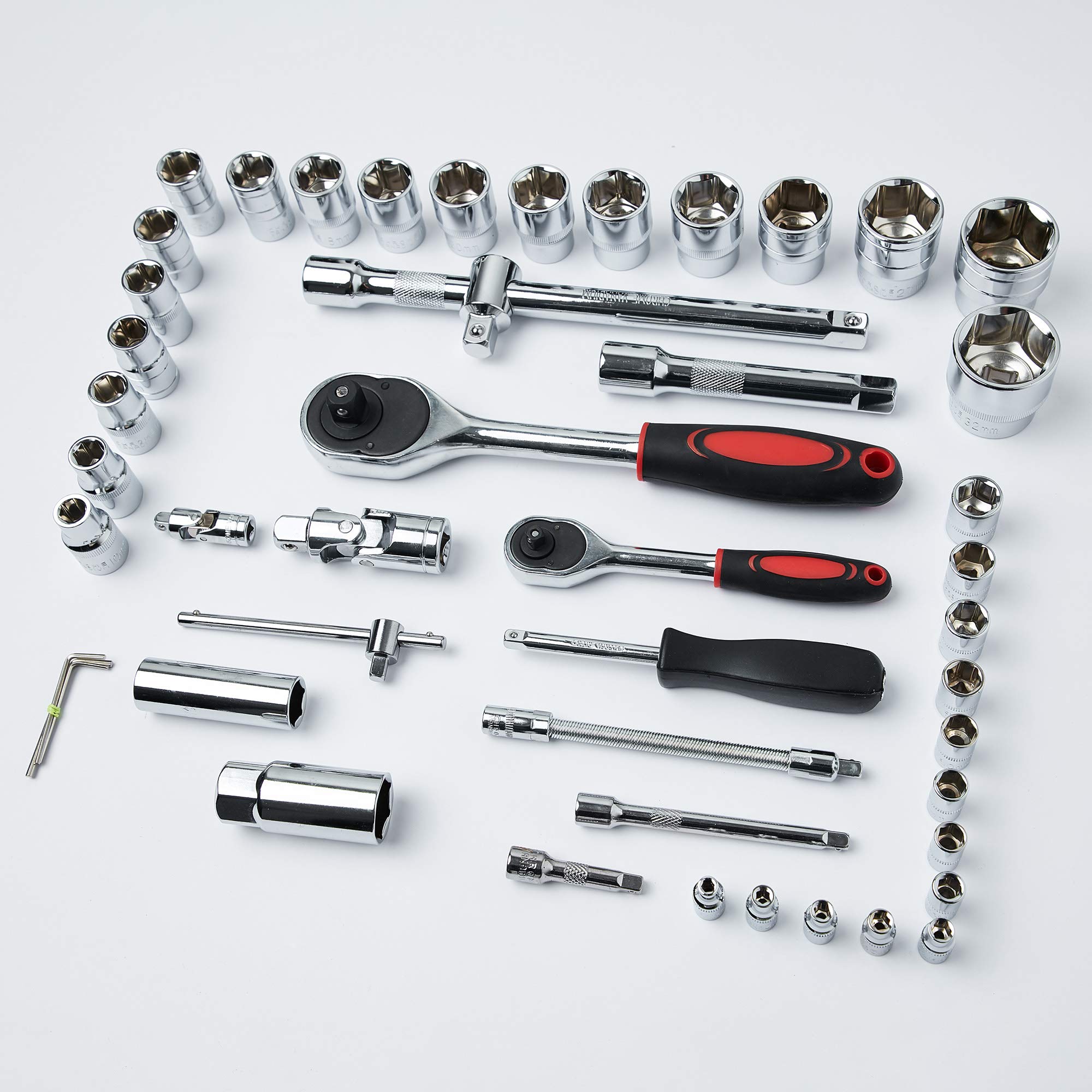 gricol-coffret-douilles-94-pi-ces-bo-te-outils-noir-chrome-vanadium image 5