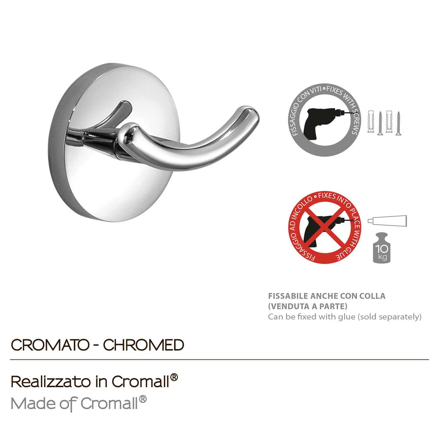 gedy-vermont-pro-crochet-double-chrome image 3