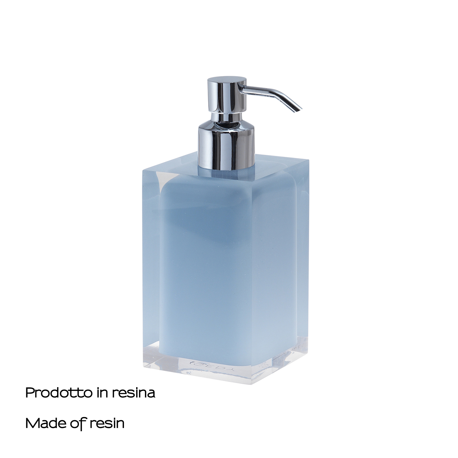 gedy-rainbow-distributeur-de-savon-bleu-ciel-poser image 3