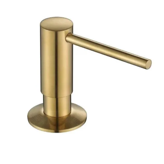 hudor-halys-009b-porte-distributeur-savon-dor-bross image 1