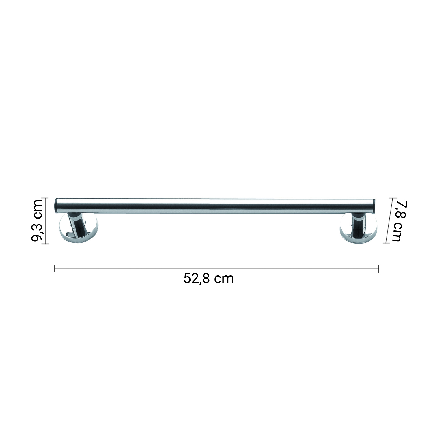 gedy-prima-classe-barre-appui-52-cm-chrome image 2