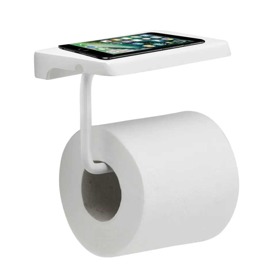 gedy-porte-rouleau-papier-toilette-couvercle-blanc image 1