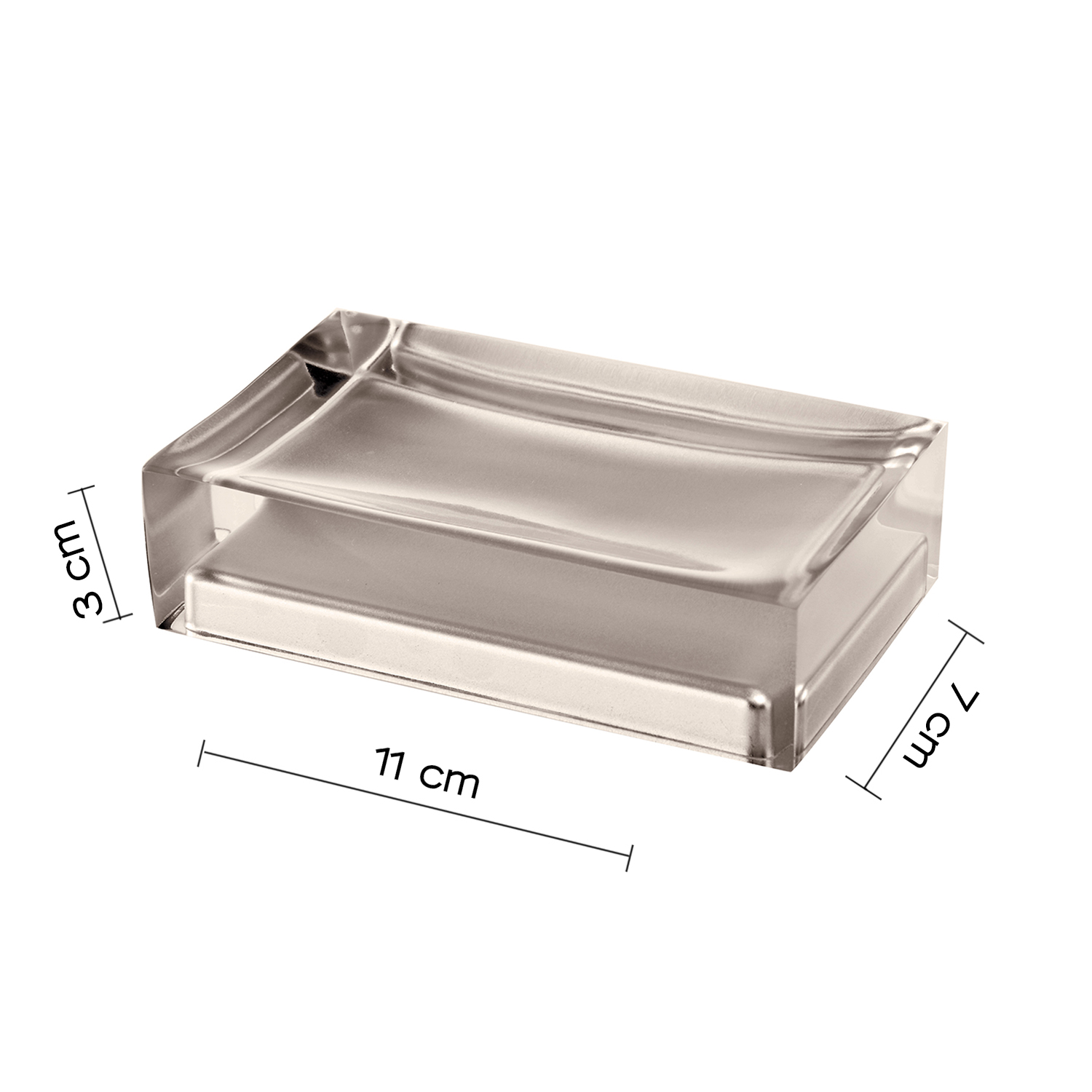 gedy-rainbow-porte-savon-gris-tourterelle-poser image 2