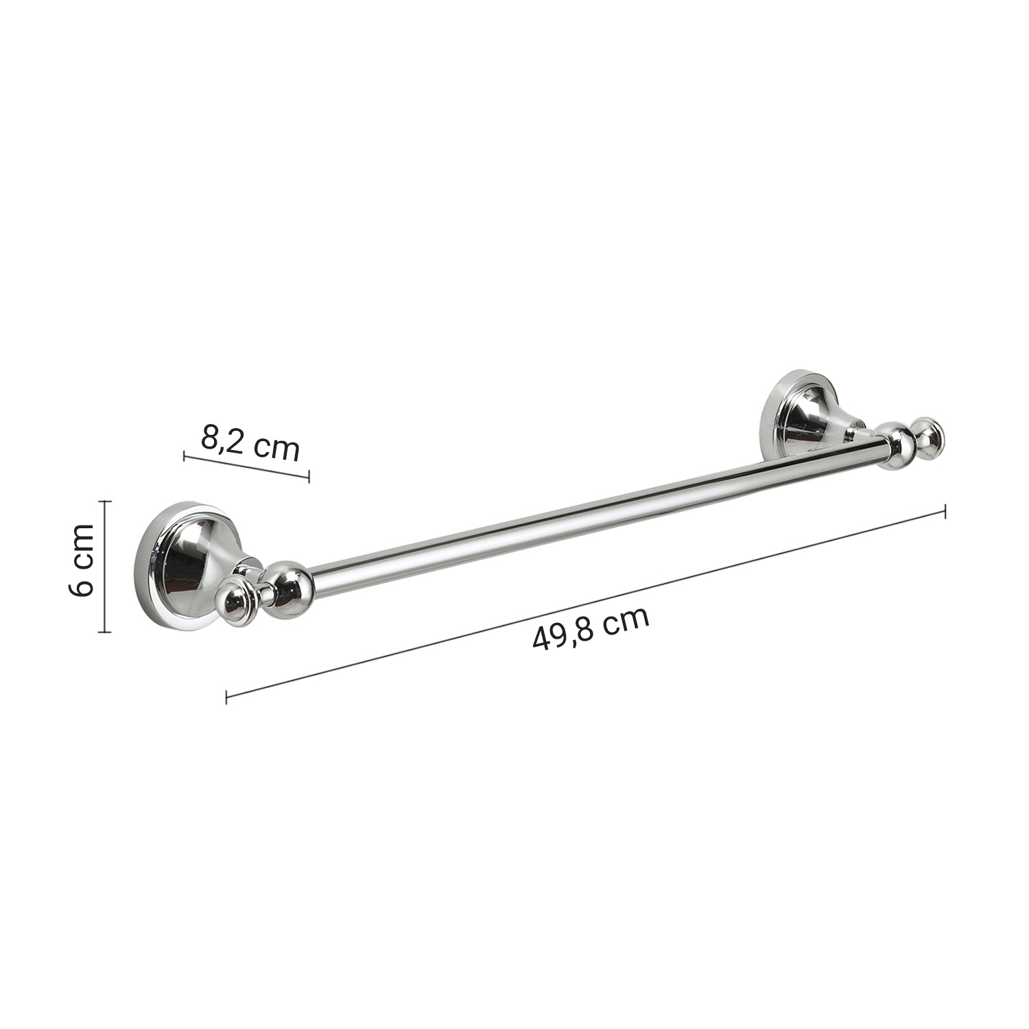 gedy-nevis-porte-serviette-45-cm-chrome image 2