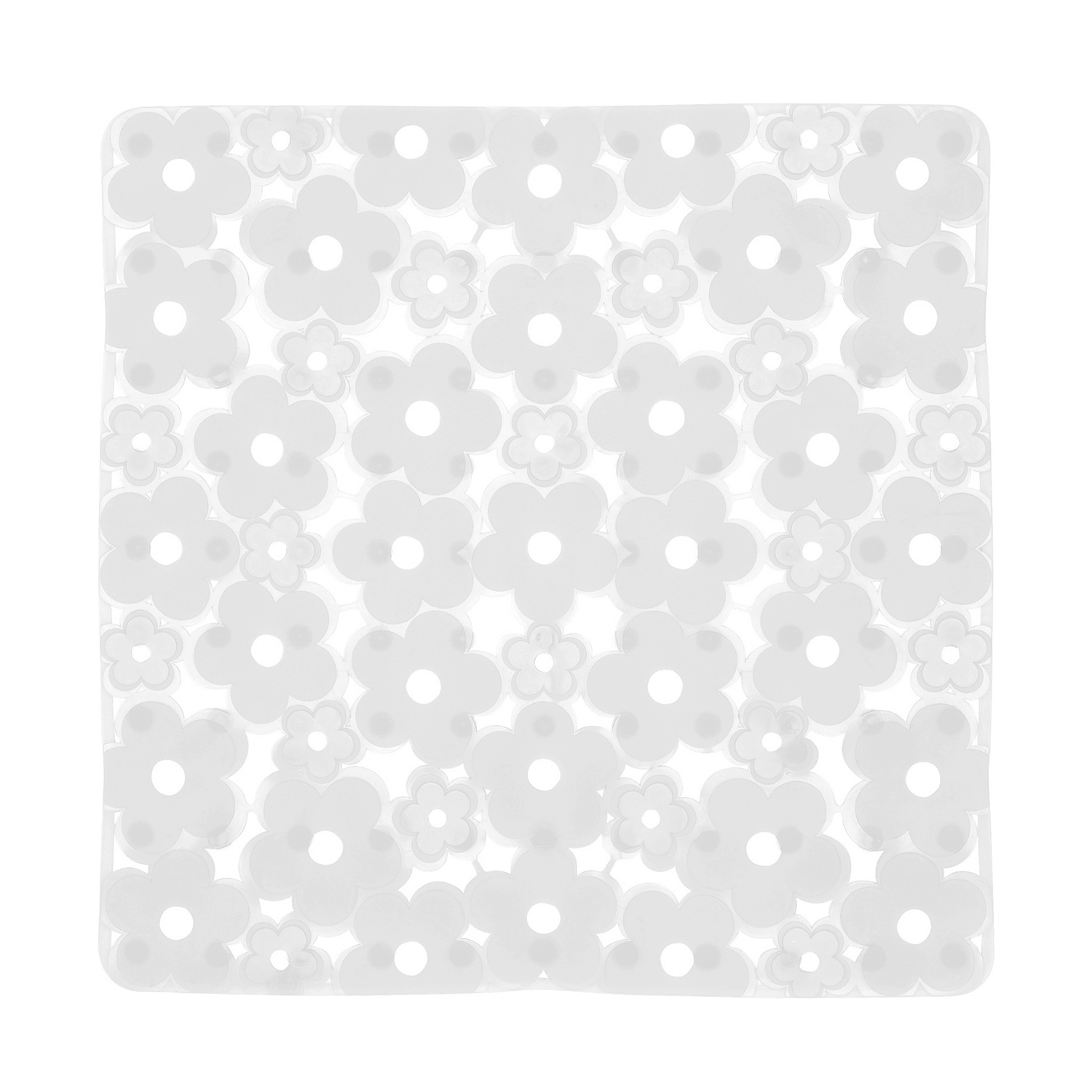 gedy-margherita-tapis-de-douche-53x53-cm-transparent image 1