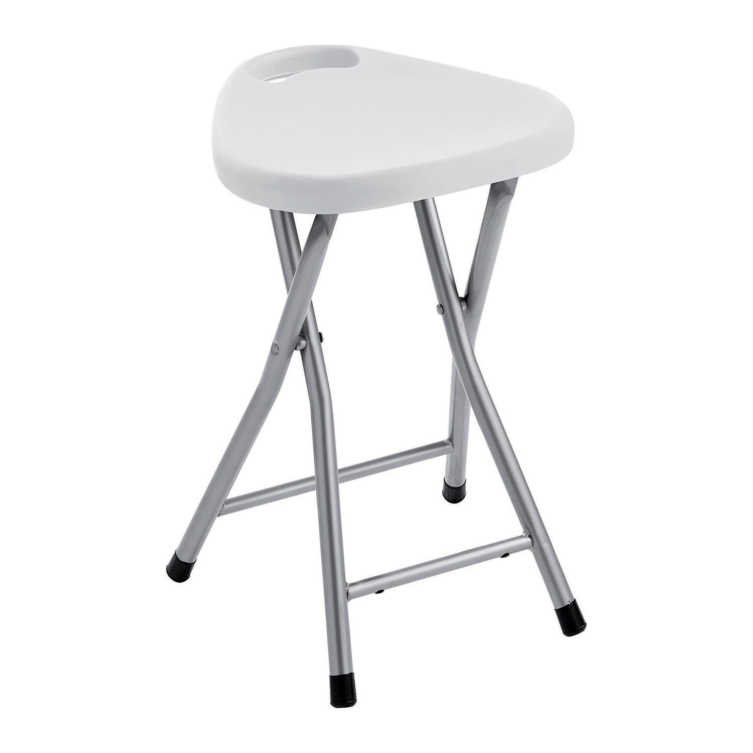gedy-co75-tabouret-repliable-salle-de-bain-blanc image 1