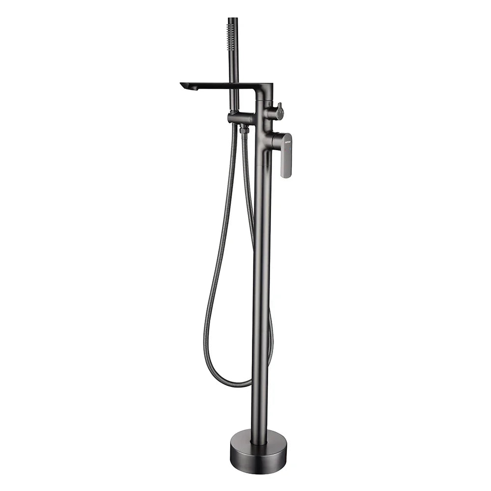 hudor-pernesse-robinet-baignoire-sur-pied-gun-metal image 1