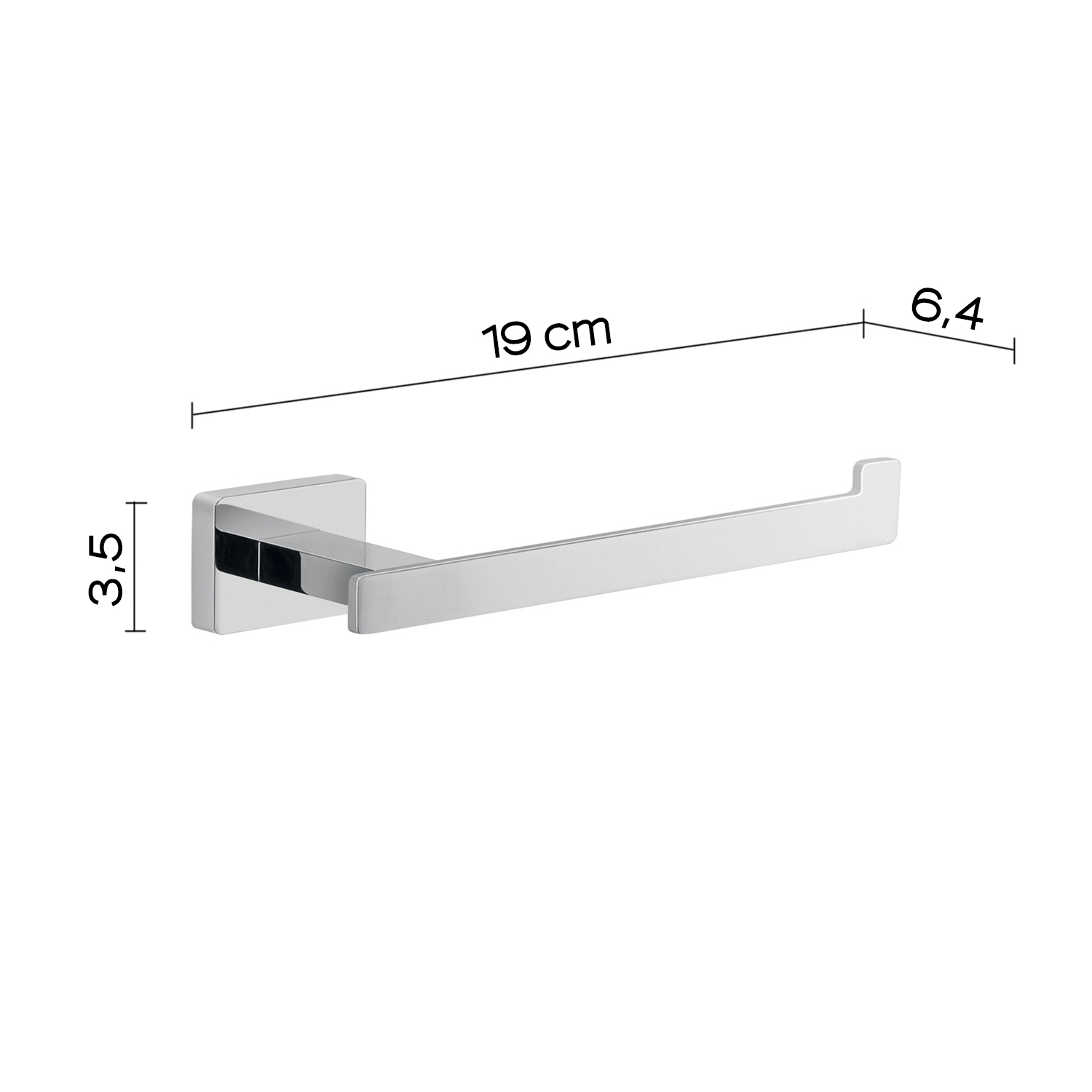 gedy-atena-porte-rouleau-chrome image 2