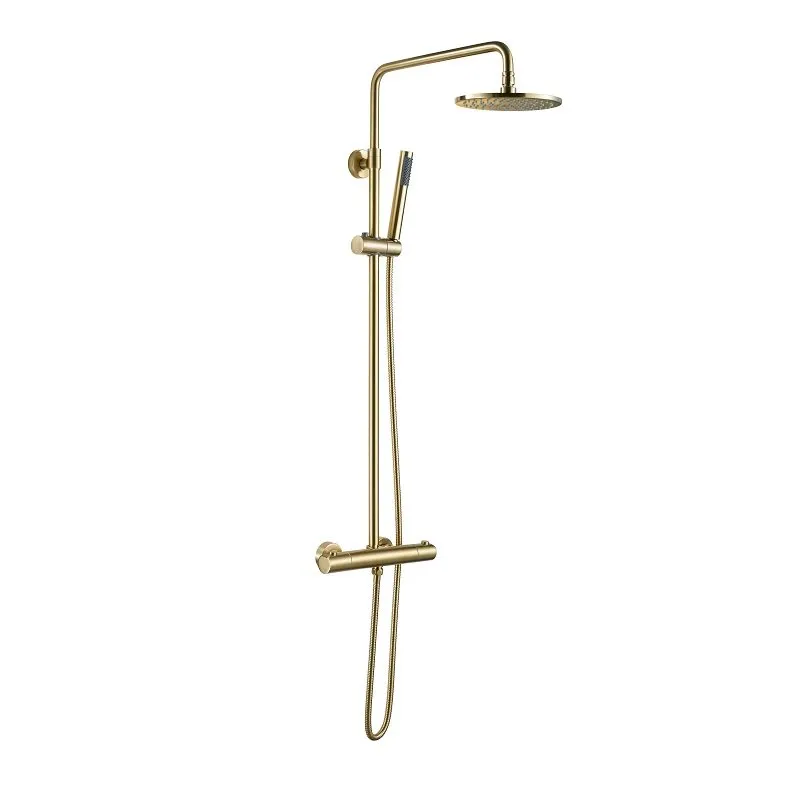 hudor-scamandre-sc418db-colonne-douche-dor-bross-laiton image 1