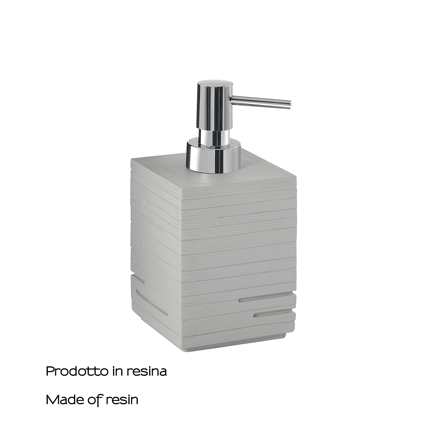 gedy-quadrotto-distributeur-de-savon-gris-poser image 3