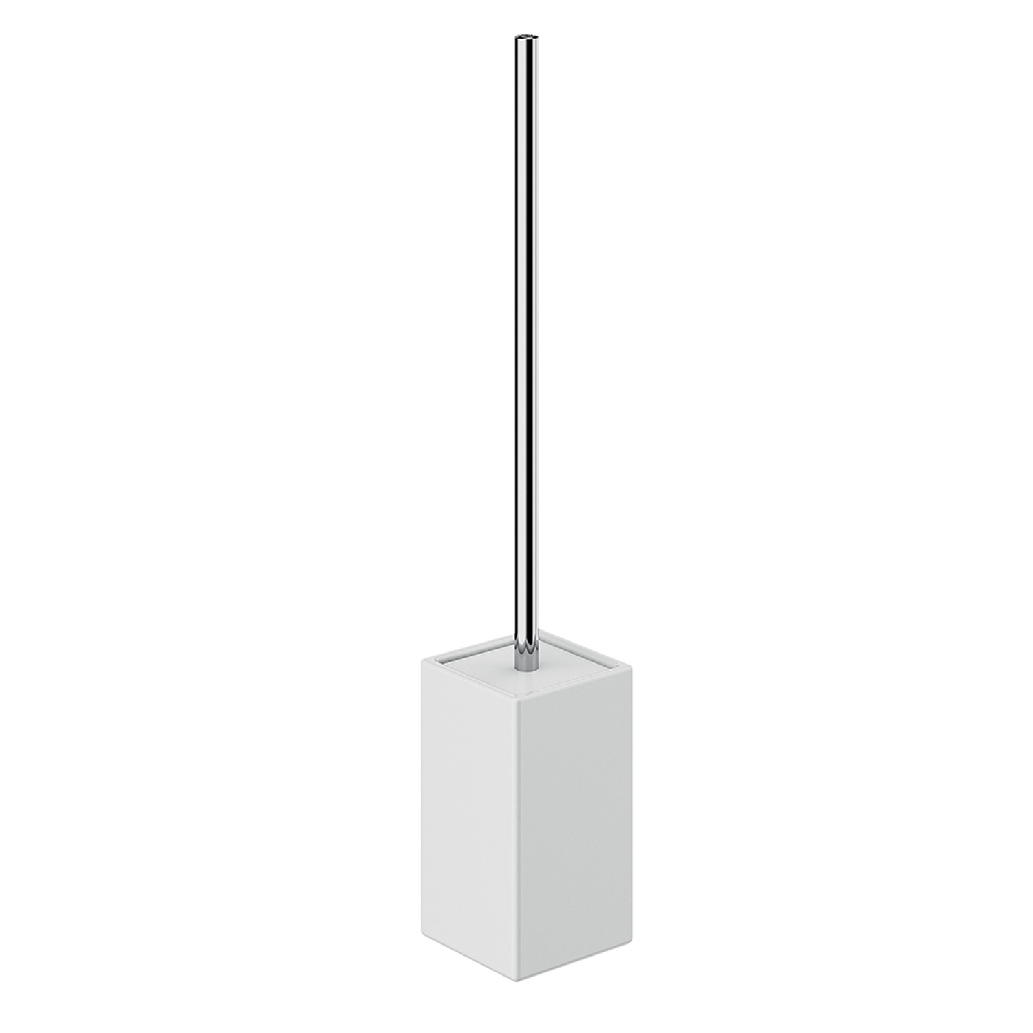 gedy-verbena-porte-brosse-wc-blanc image 1