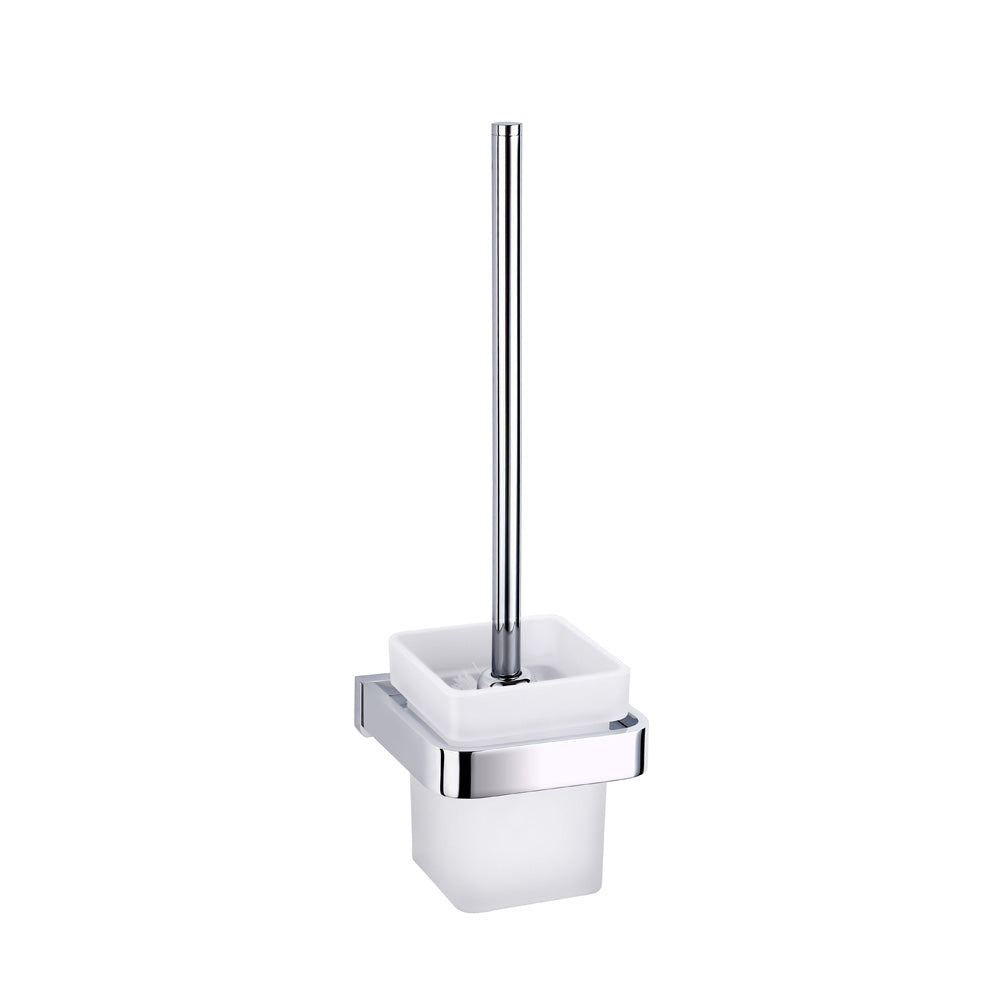 hudor-porte-brosse-wc-chrom-accessoire-contemporain image 1
