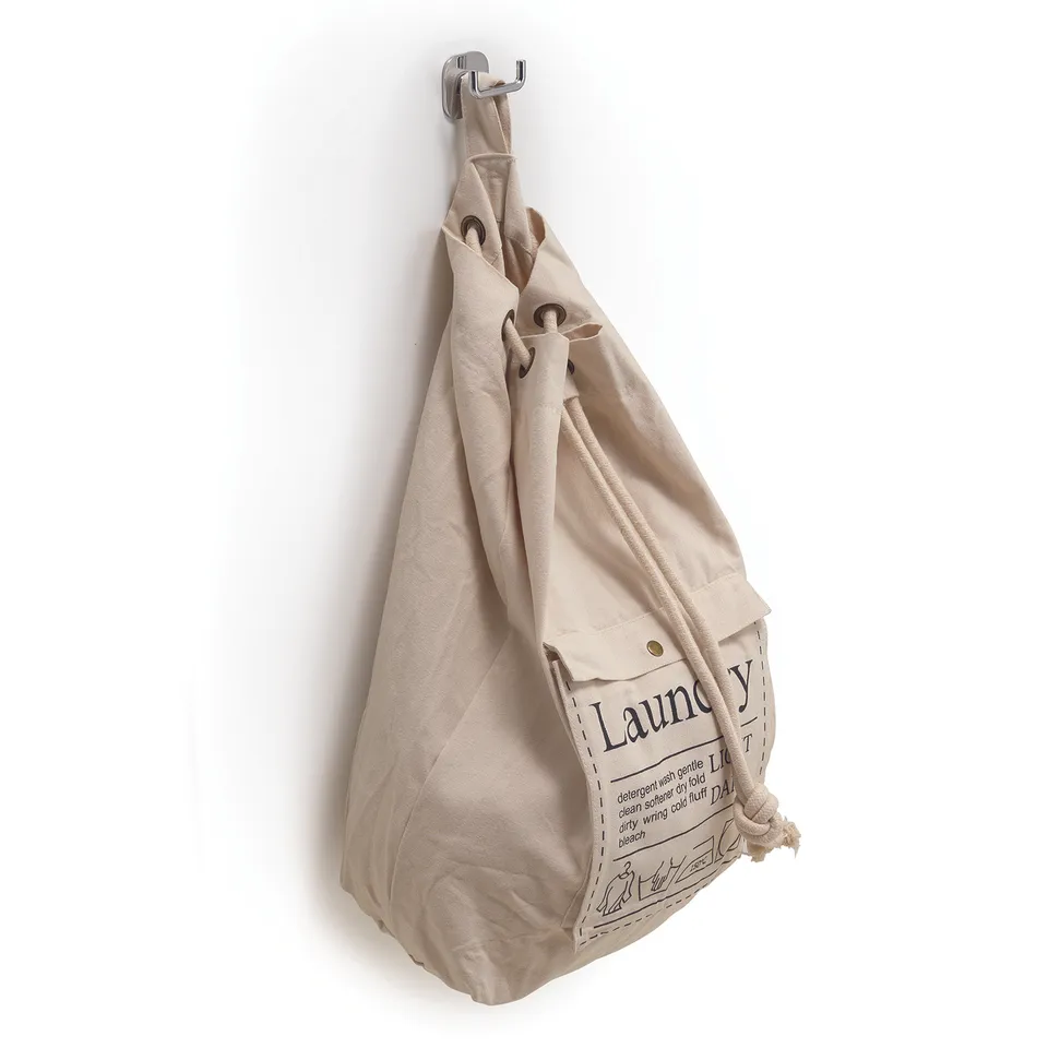 gedy-baggy-sac-porte-linge-30-l-cru image 1
