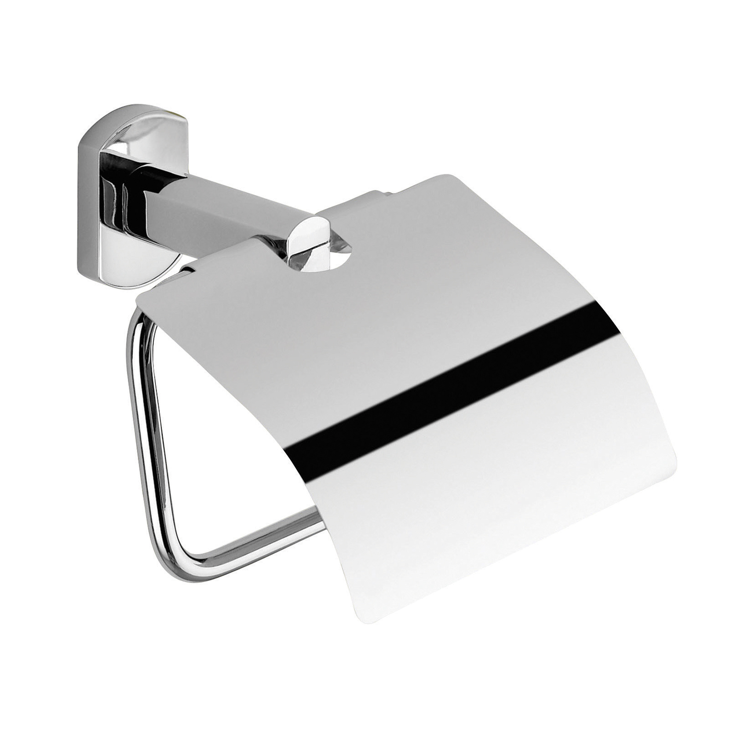 gedy-edera-plus-porte-rouleau-avec-couvercle-chrome image 1