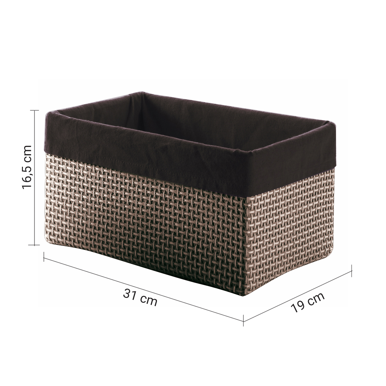 gedy-lavanda-organisateur-salle-de-bain-moka image 2