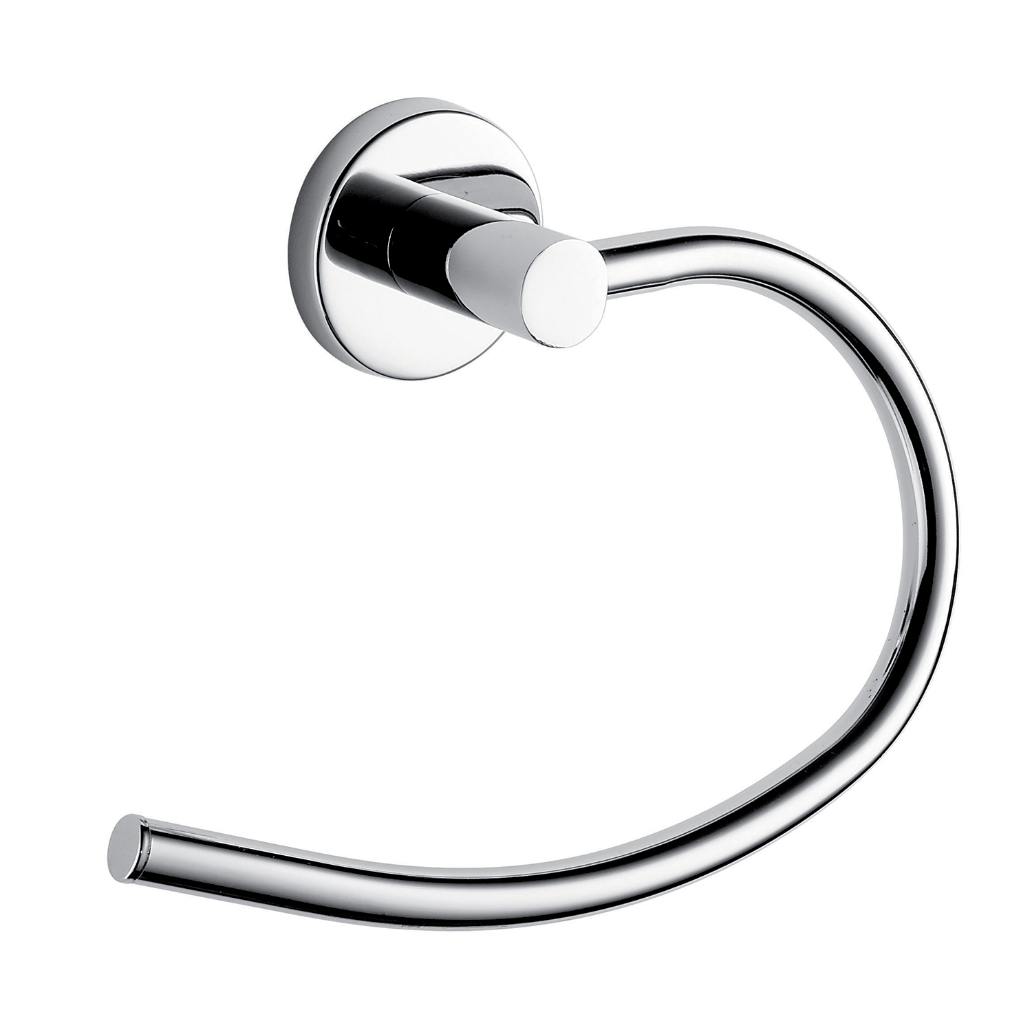 gedy-felce-anneau-porte-serviette-chrome image 1