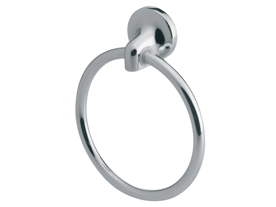 bisk-ontario-anneau-porte-serviettes-chrome image 1