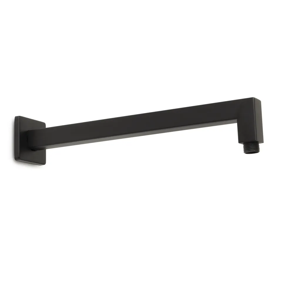 gedy-tube-tech-30-01-bras-de-douche-noir-mat-30-cm image 1