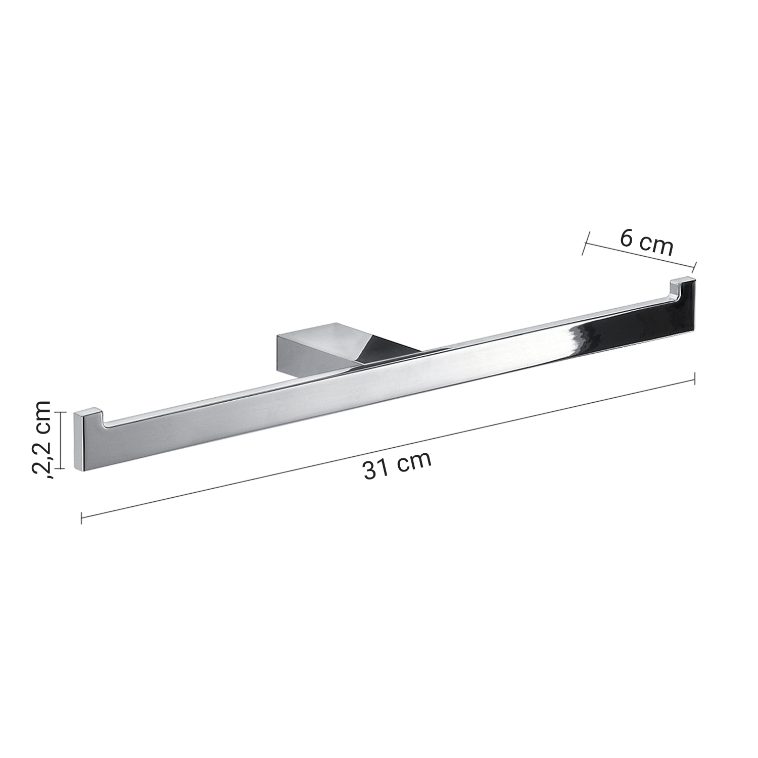 gedy-lanzarote-porte-rouleau-double-chrome image 2