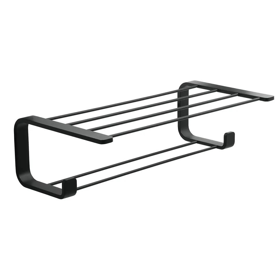 gedy-outline-tag-re-double-porte-serviettes-noir-mat-2 image 1