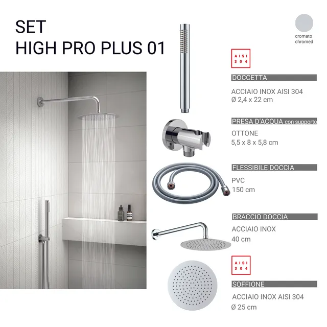 gedy-high-pro-plus-01-ensemble-douche-chrome-5-pi-ces image 1