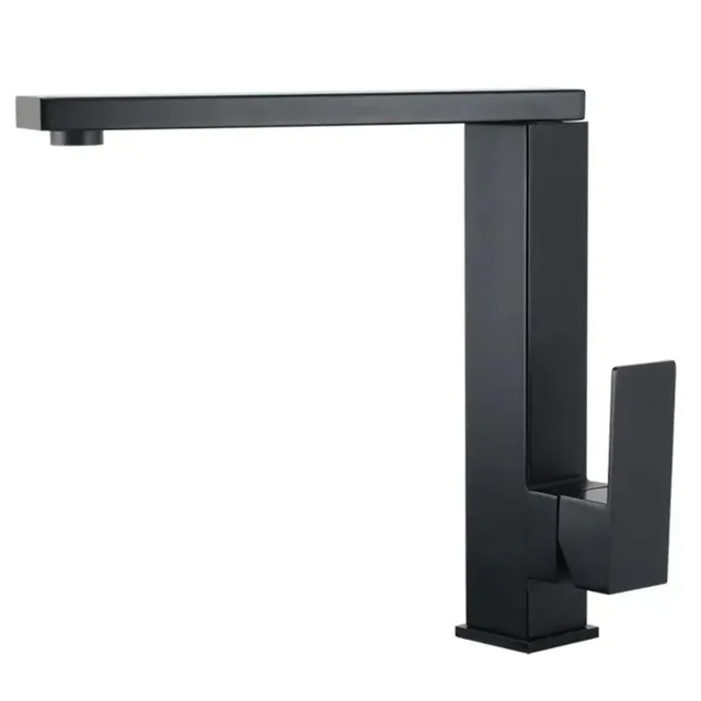 hudor-alph-e-mitigeur-lavabo-noir-mat-laiton image 1