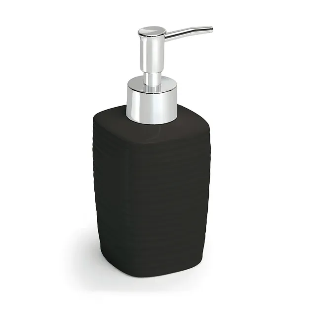 gedy-kelly-distributeur-de-savon-noir-poser image 1