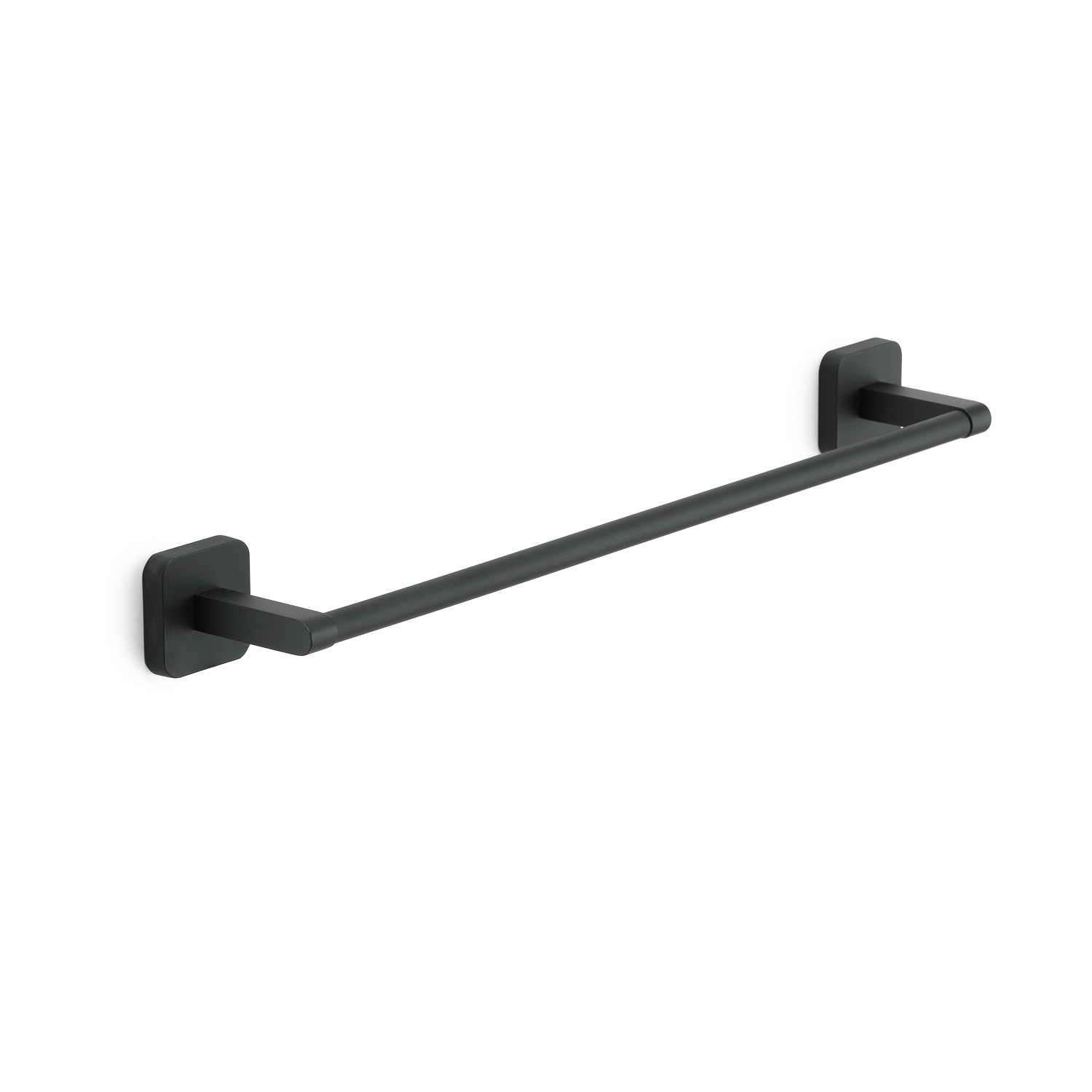 gedy-tonga-porte-serviette-mural-45-cm-noir-mat image 1